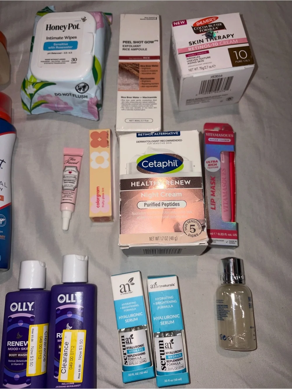 Beauty bundle Assorted Personal Care Bundle - Pink, White, Purple, Blue